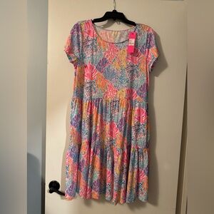 Lily Pulitzer dress. Style: Deanna; Multi Splashdance. New with tags.